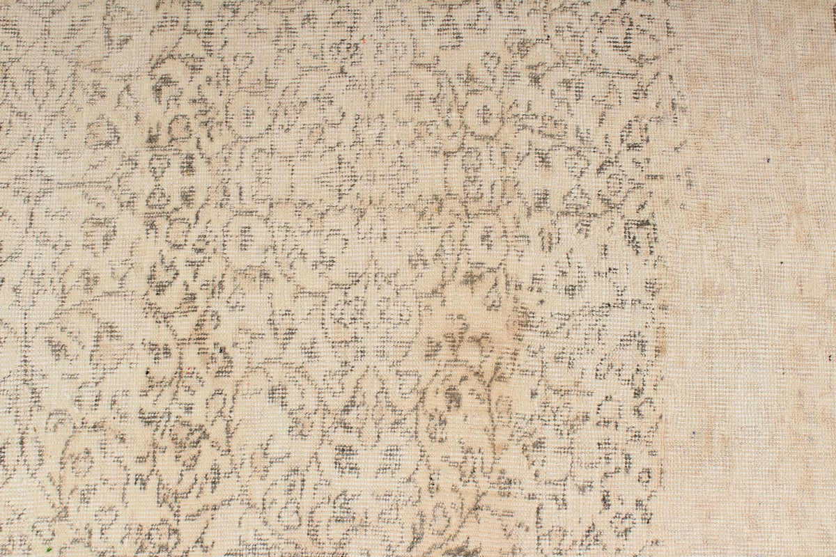 7x10 Beige and Brown Turkish Anatolian Rug
