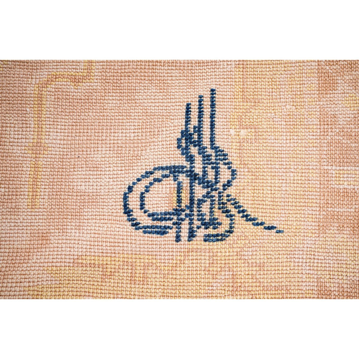 9x11 Beige Turkish Oushak Rug
