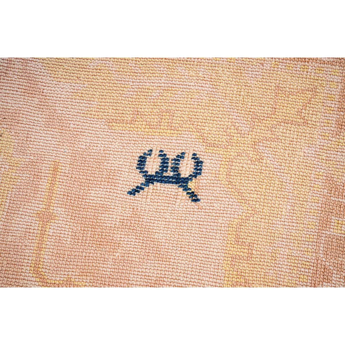 9x11 Beige Turkish Oushak Rug