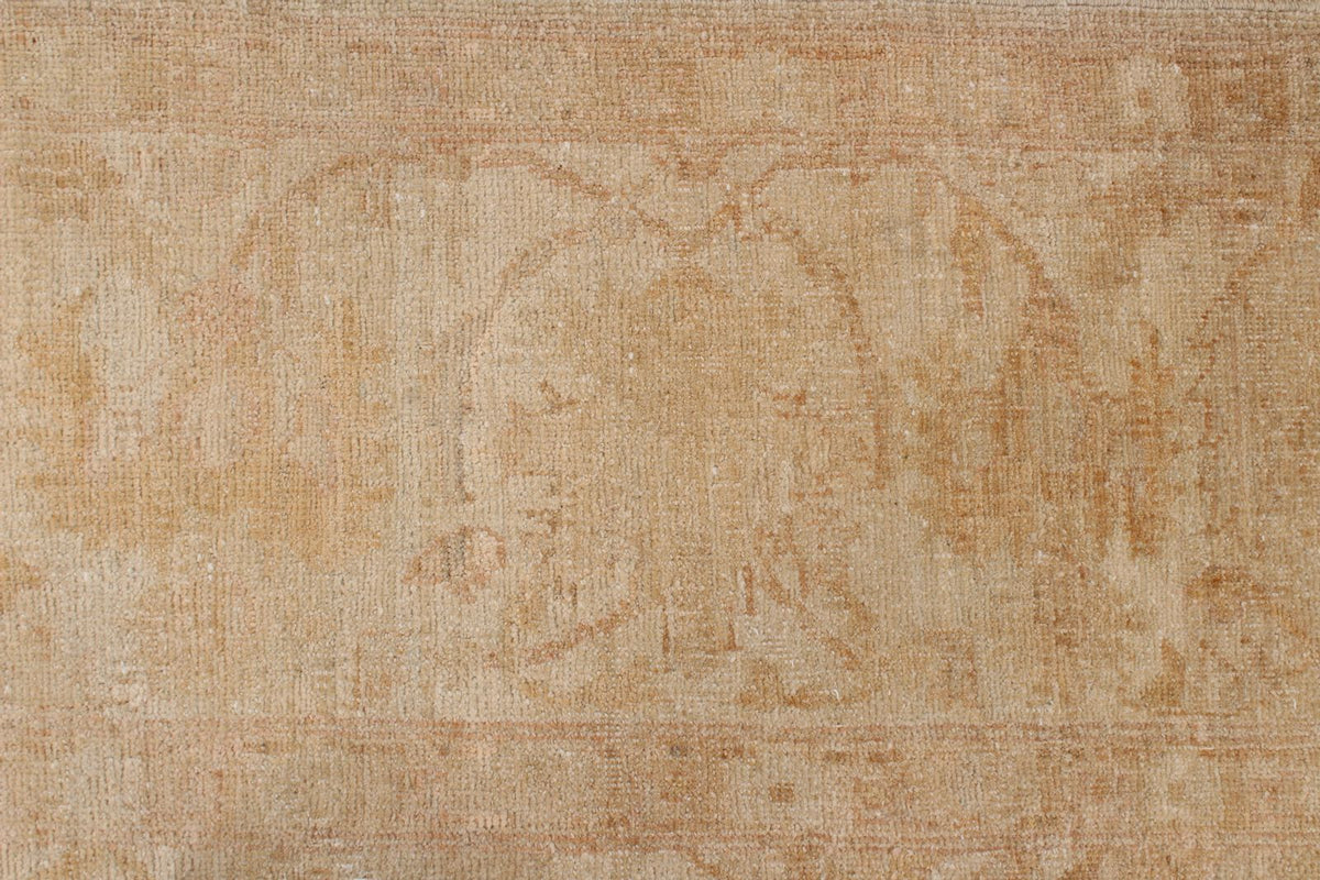 9x12 Beige Turkish Oushak Rug