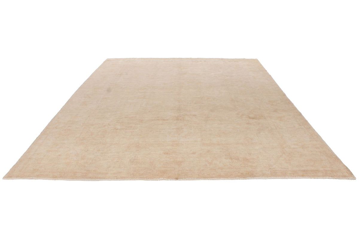 9x12 Beige Turkish Oushak Rug