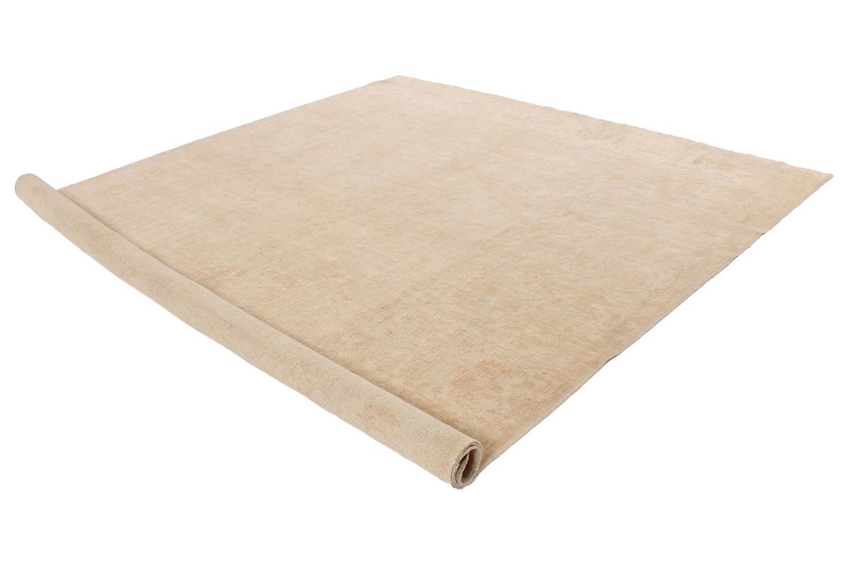9x12 Beige Turkish Oushak Rug