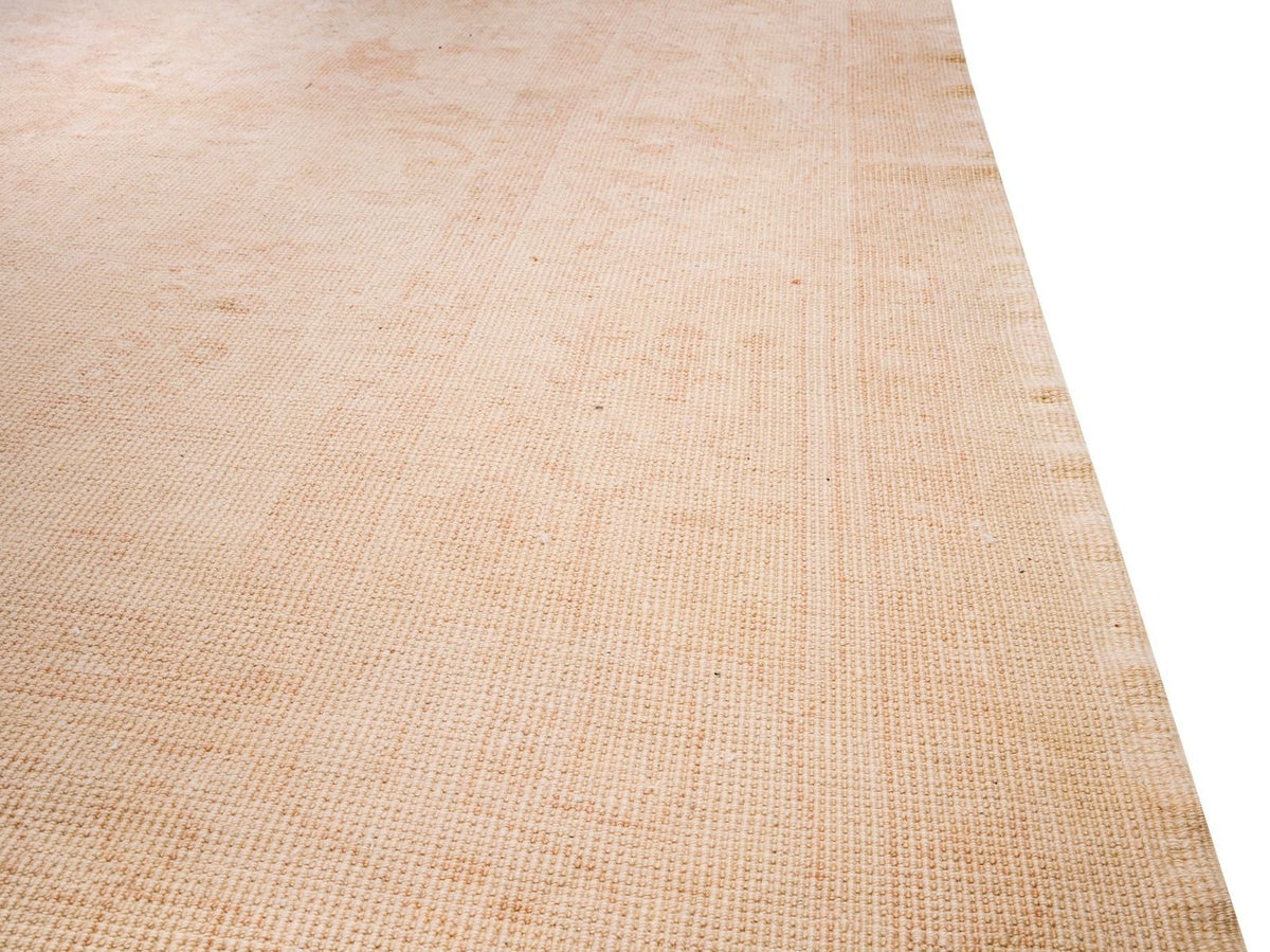 12x14 Beige Turkish Oushak Rug