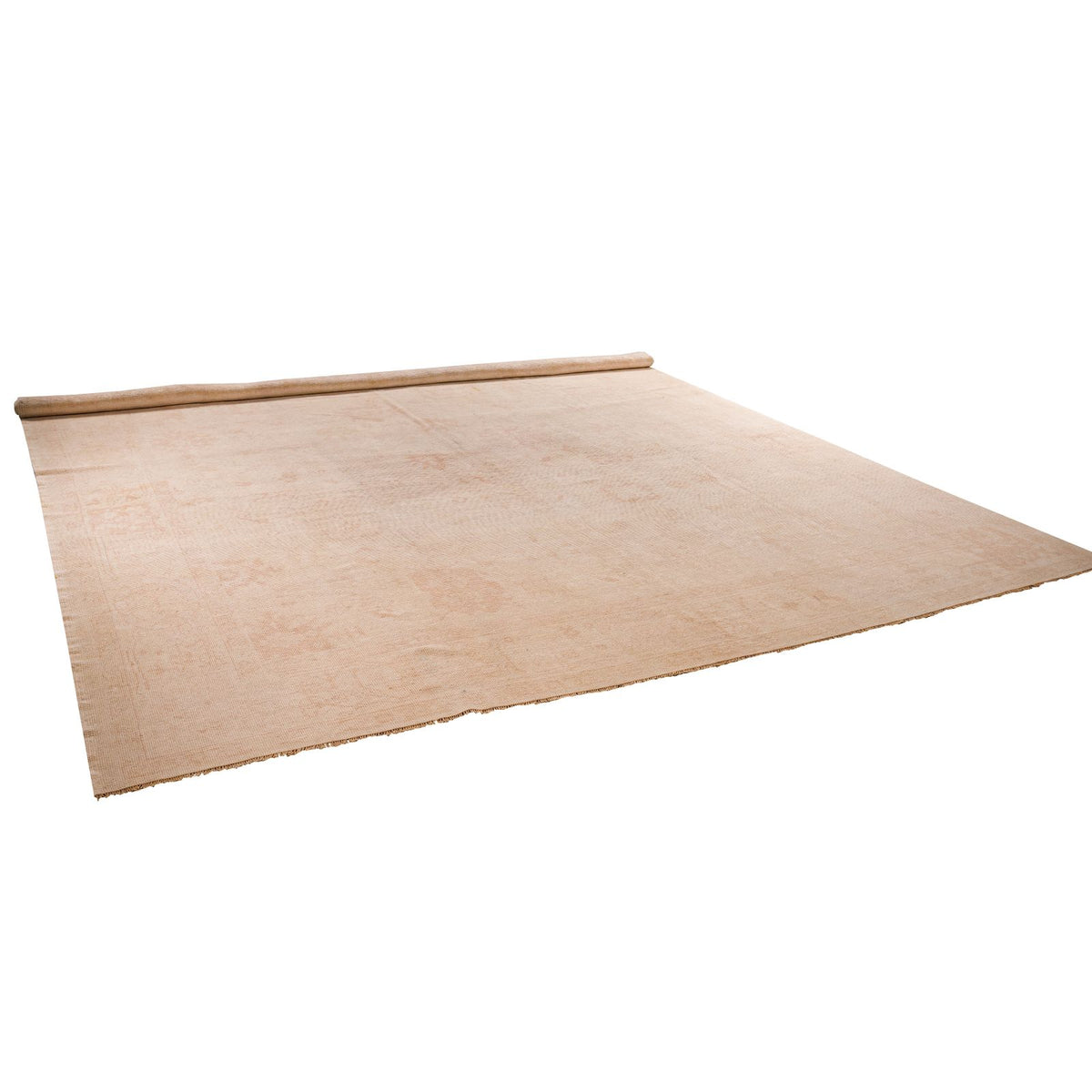 12x14 Beige Turkish Oushak Rug