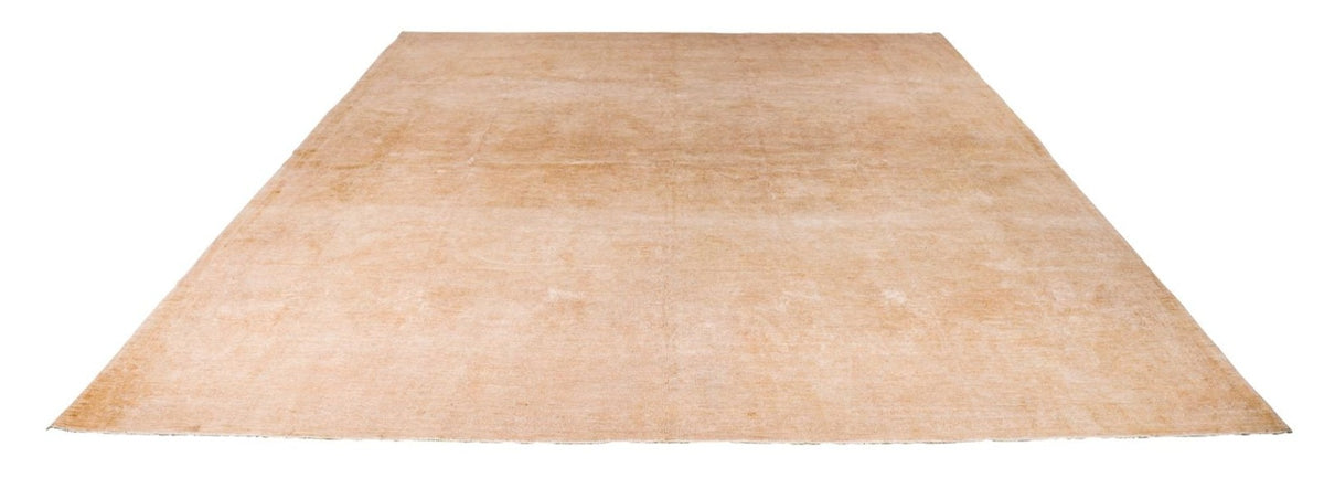 13x18 Beige Turkish Oushak Rug