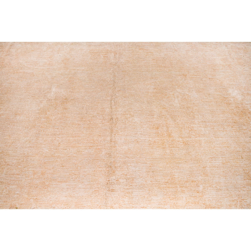 13x18 Beige Turkish Oushak Rug