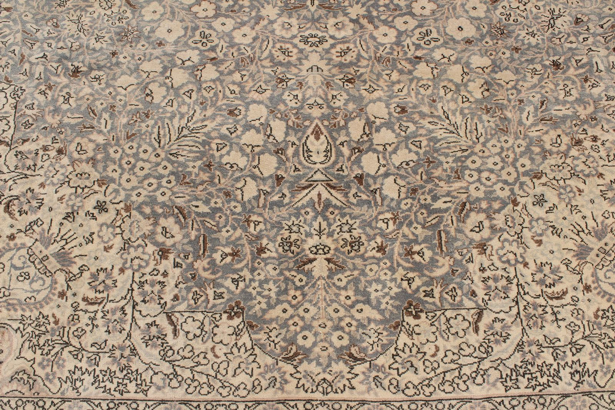 9x12 Brown and Beige Traditional Rug