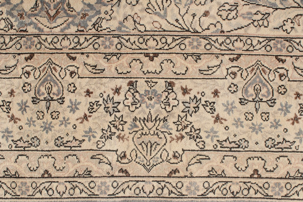 9x12 Brown and Beige Traditional Rug