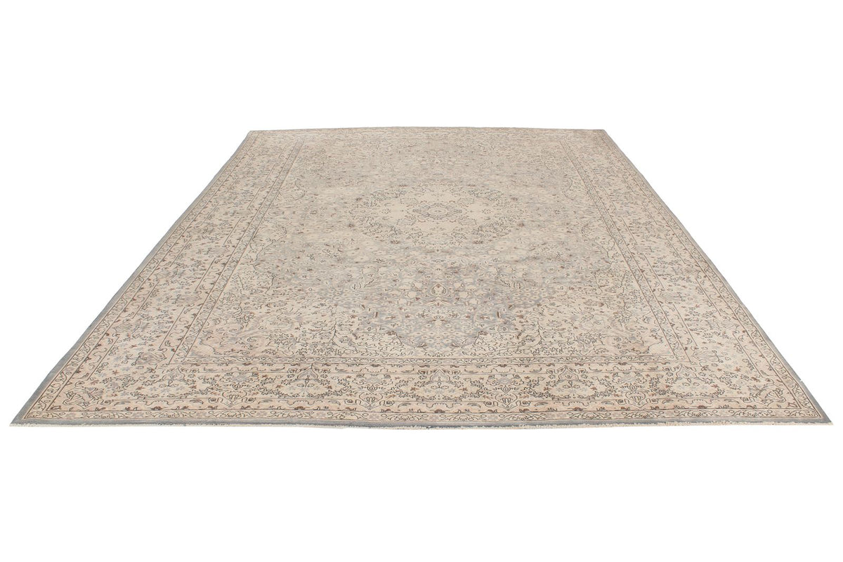 9x12 Brown and Beige Traditional Rug