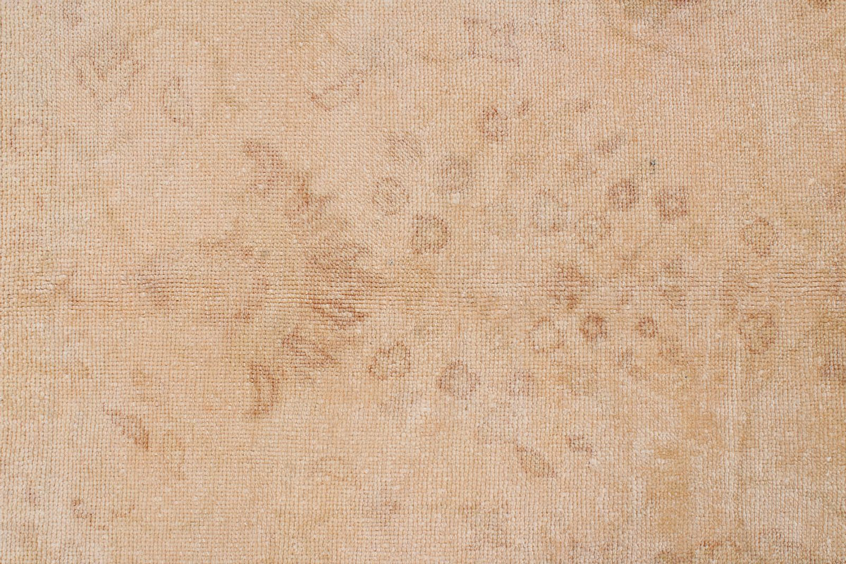9x12 Beige and Brown Turkish Oushak Rug