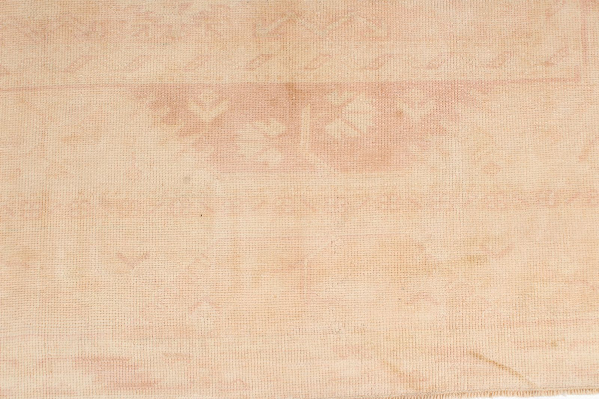 8x11 Beige and Rust Turkish Milas Rug