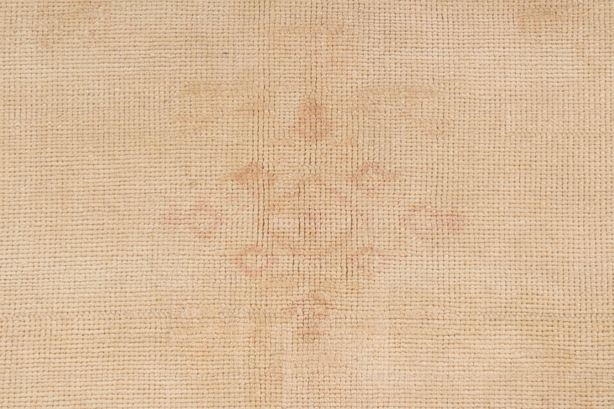 8x11 Beige and Rust Turkish Milas Rug