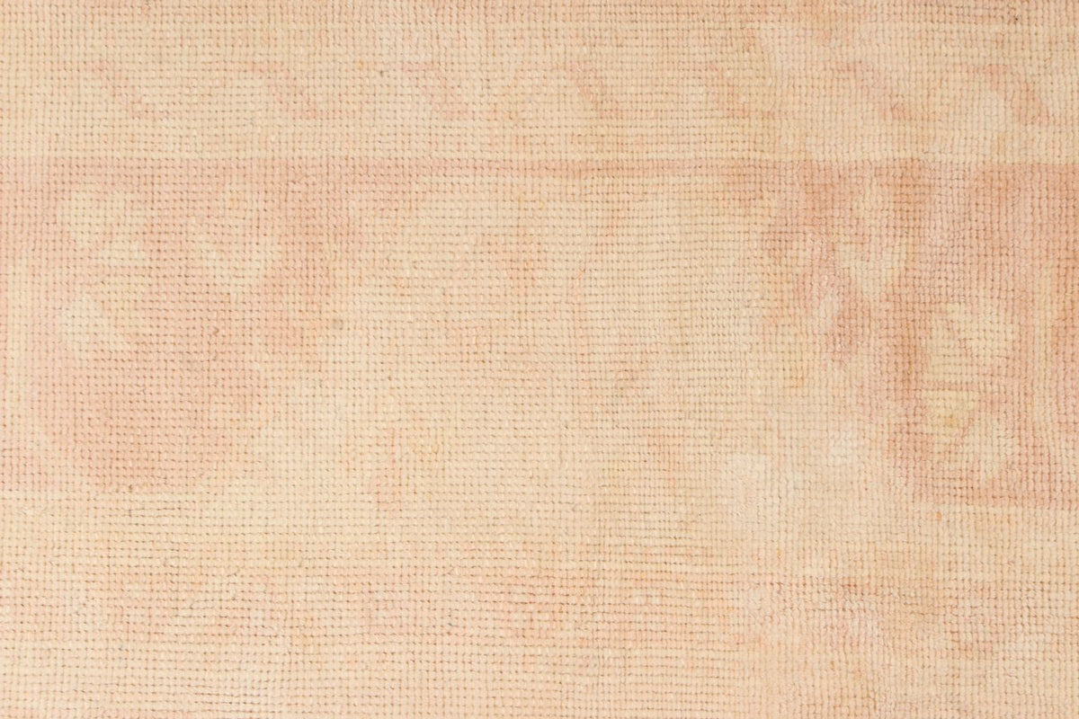 8x11 Beige and Rust Turkish Milas Rug