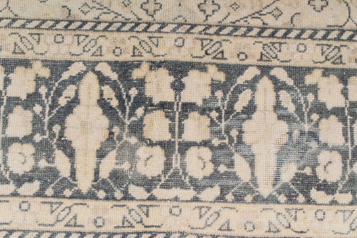 8x12 Beige and Blue Turkish Traditional Rug