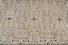 8x12 Beige and Blue Turkish Traditional Rug