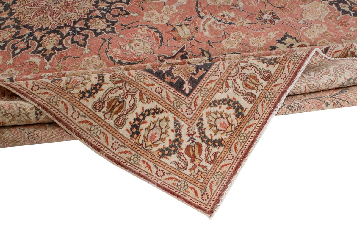 9x12 Rust and Brown Turkish Traditional Rug
