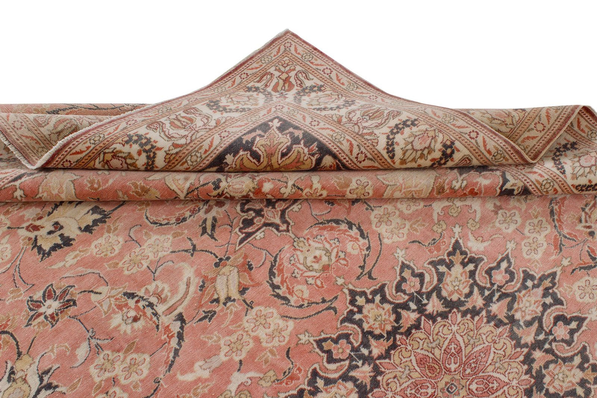 9x12 Rust and Brown Turkish Traditional Rug