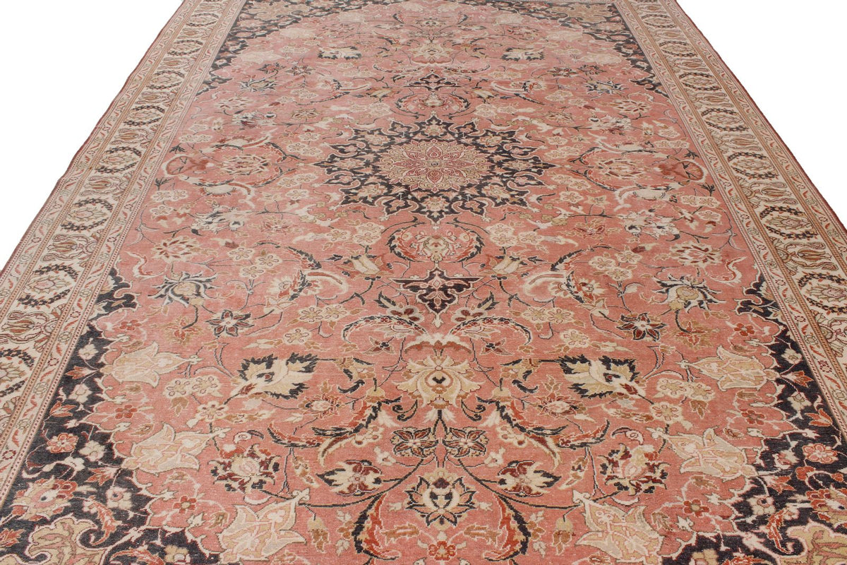 9x12 Rust and Brown Turkish Traditional Rug