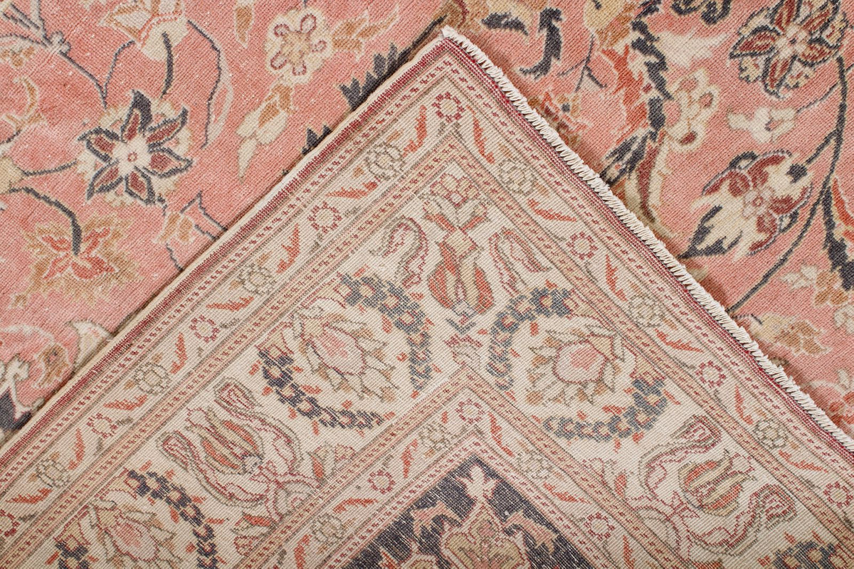 9x12 Rust and Brown Turkish Traditional Rug