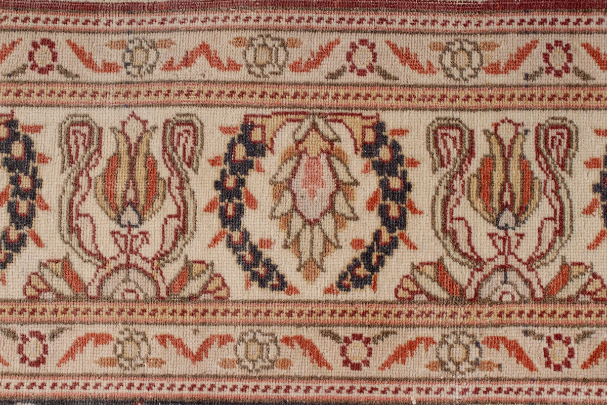 9x12 Rust and Brown Turkish Traditional Rug