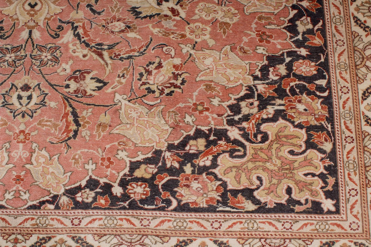 9x12 Rust and Brown Turkish Traditional Rug