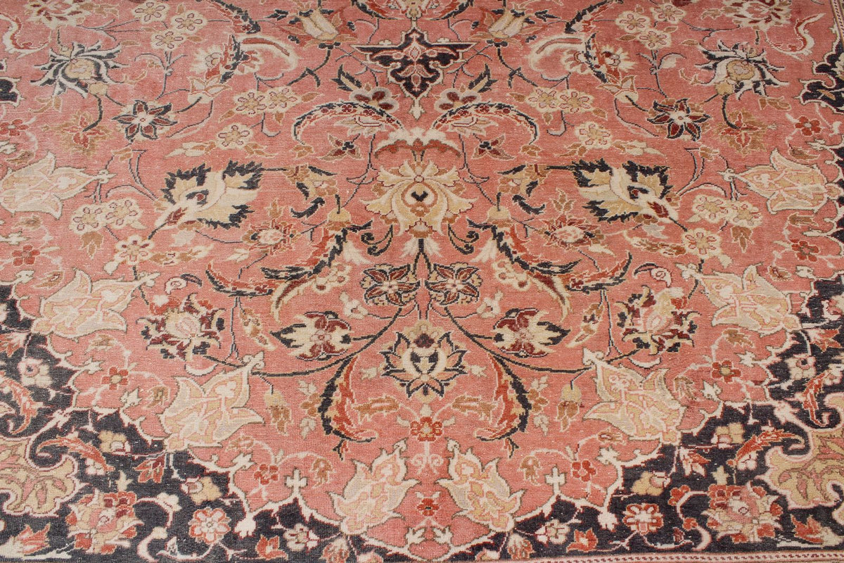 9x12 Rust and Brown Turkish Traditional Rug