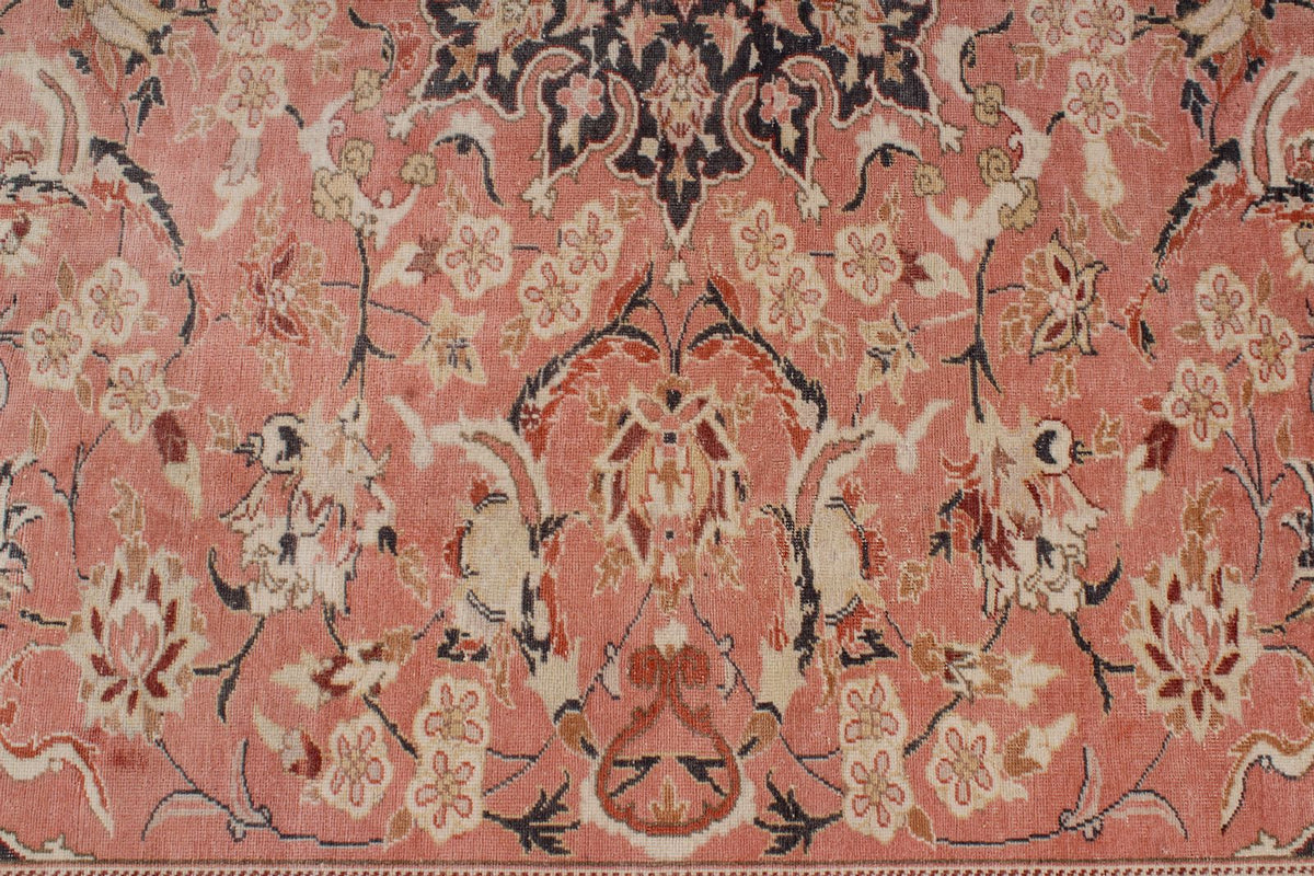 9x12 Rust and Brown Turkish Traditional Rug