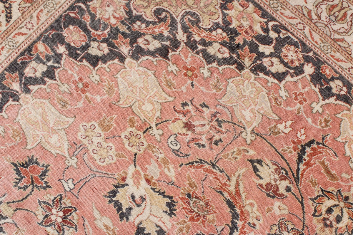 9x12 Rust and Brown Turkish Traditional Rug