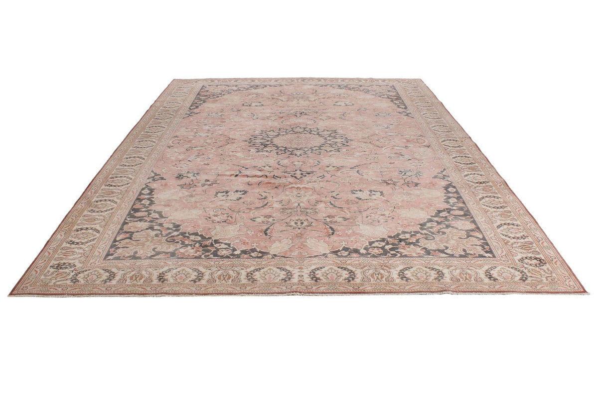 9x12 Rust and Brown Turkish Traditional Rug