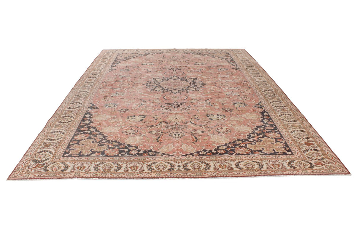9x12 Rust and Brown Turkish Traditional Rug