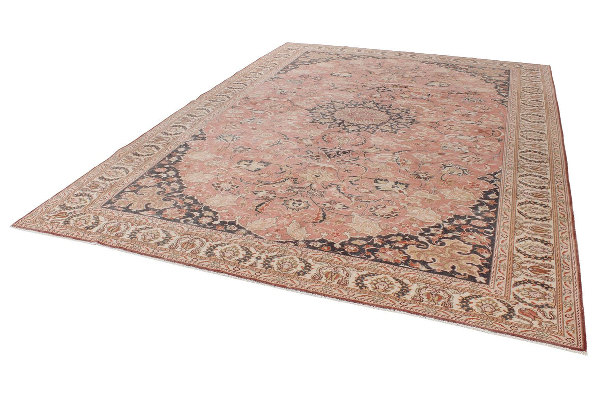 9x12 Rust and Brown Turkish Traditional Rug