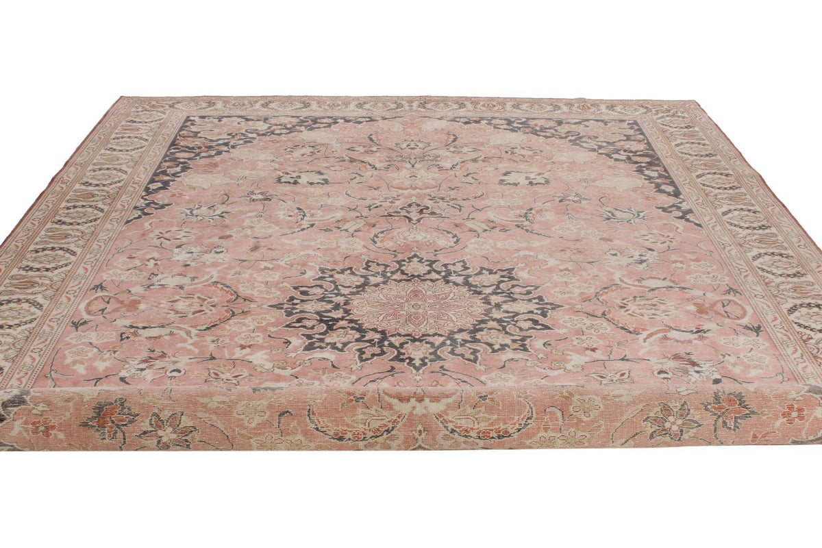 9x12 Rust and Brown Turkish Traditional Rug