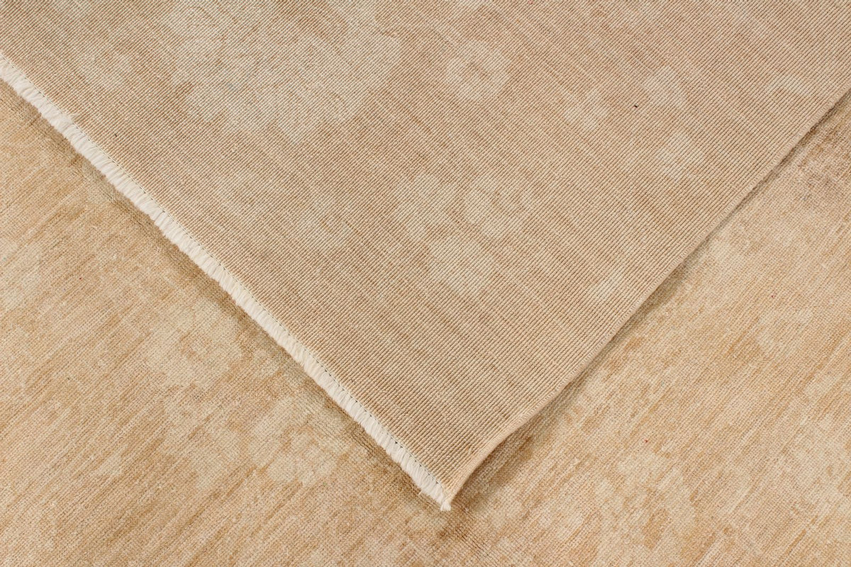 7x10 Beige Turkish Oushak Rug