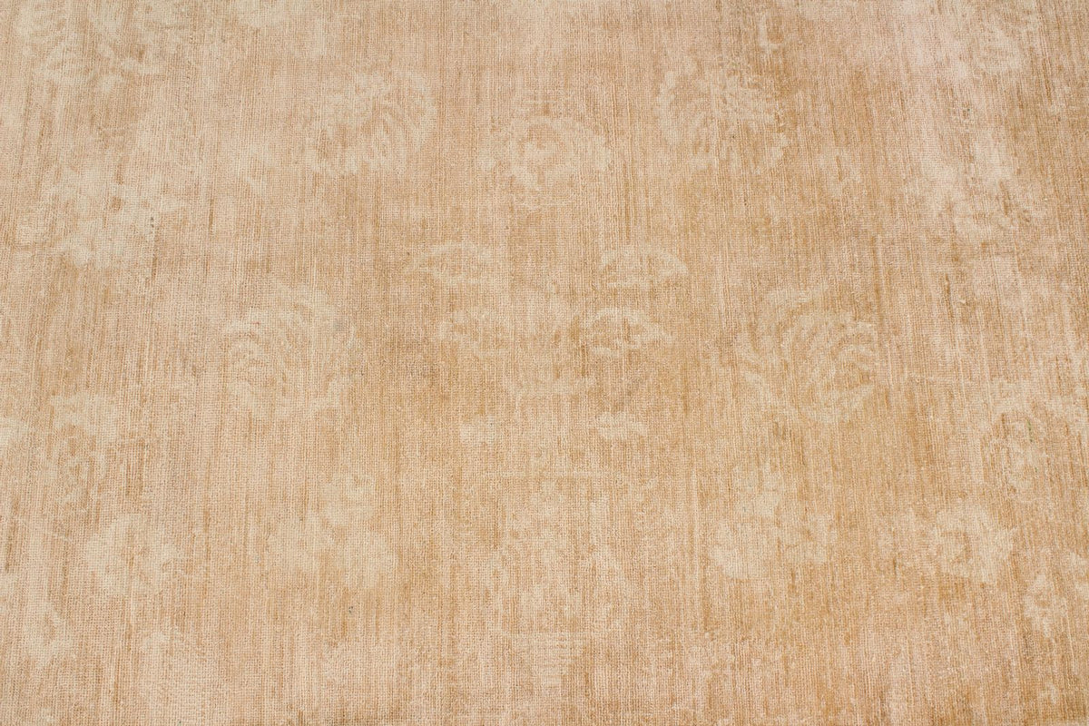 7x10 Beige Turkish Oushak Rug