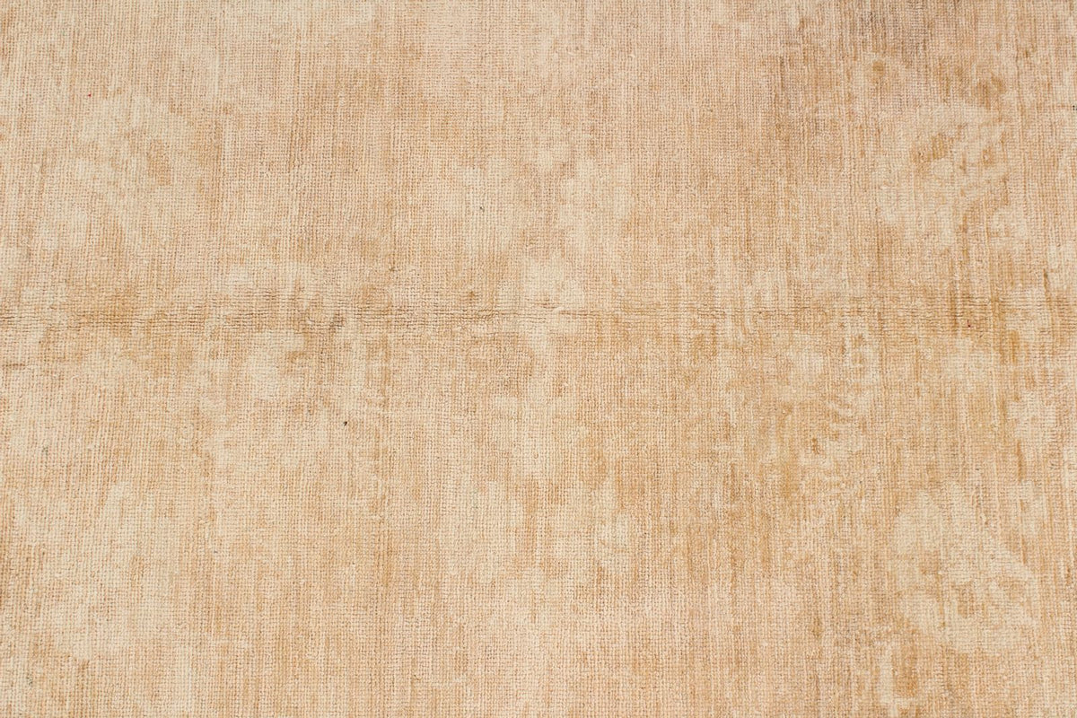 7x10 Beige Turkish Oushak Rug