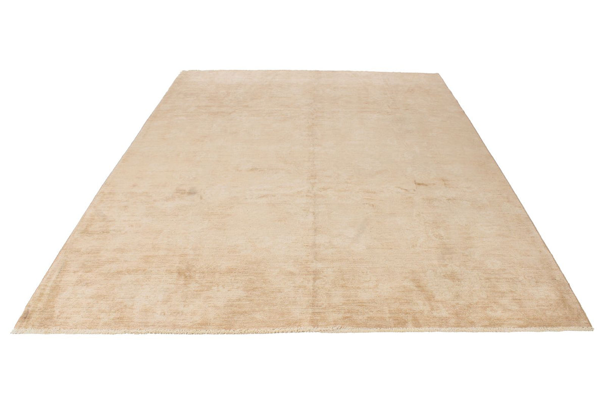 7x10 Beige Turkish Oushak Rug