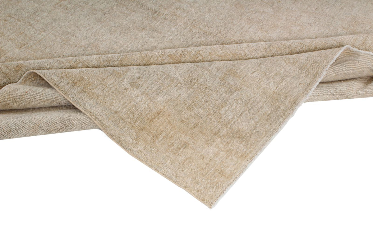 9x12 Beige Turkish Oushak Rug