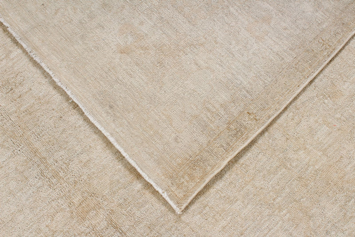 9x12 Beige Turkish Oushak Rug