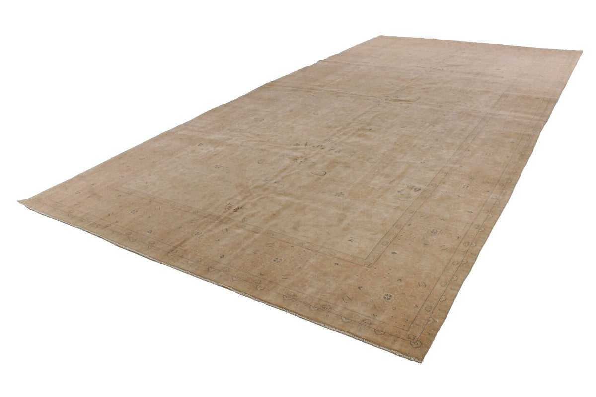 9x18 Beige and Rust Persian Traditional Runner
