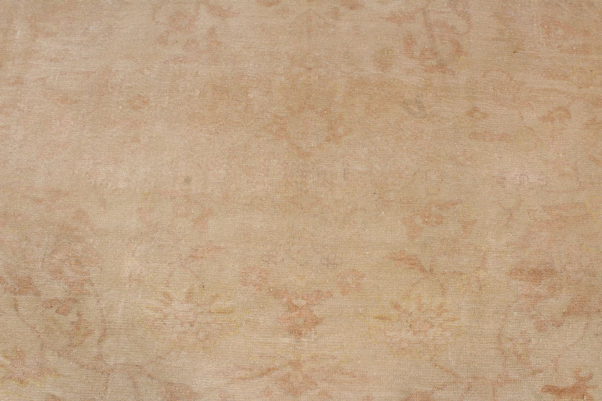 10x12 Beige and Rust Turkish Traditional Rug