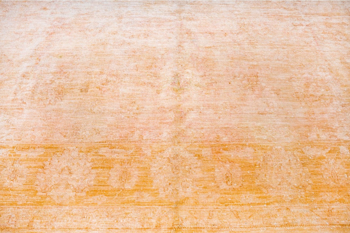 9x12 Beige Turkish Oushak Rug