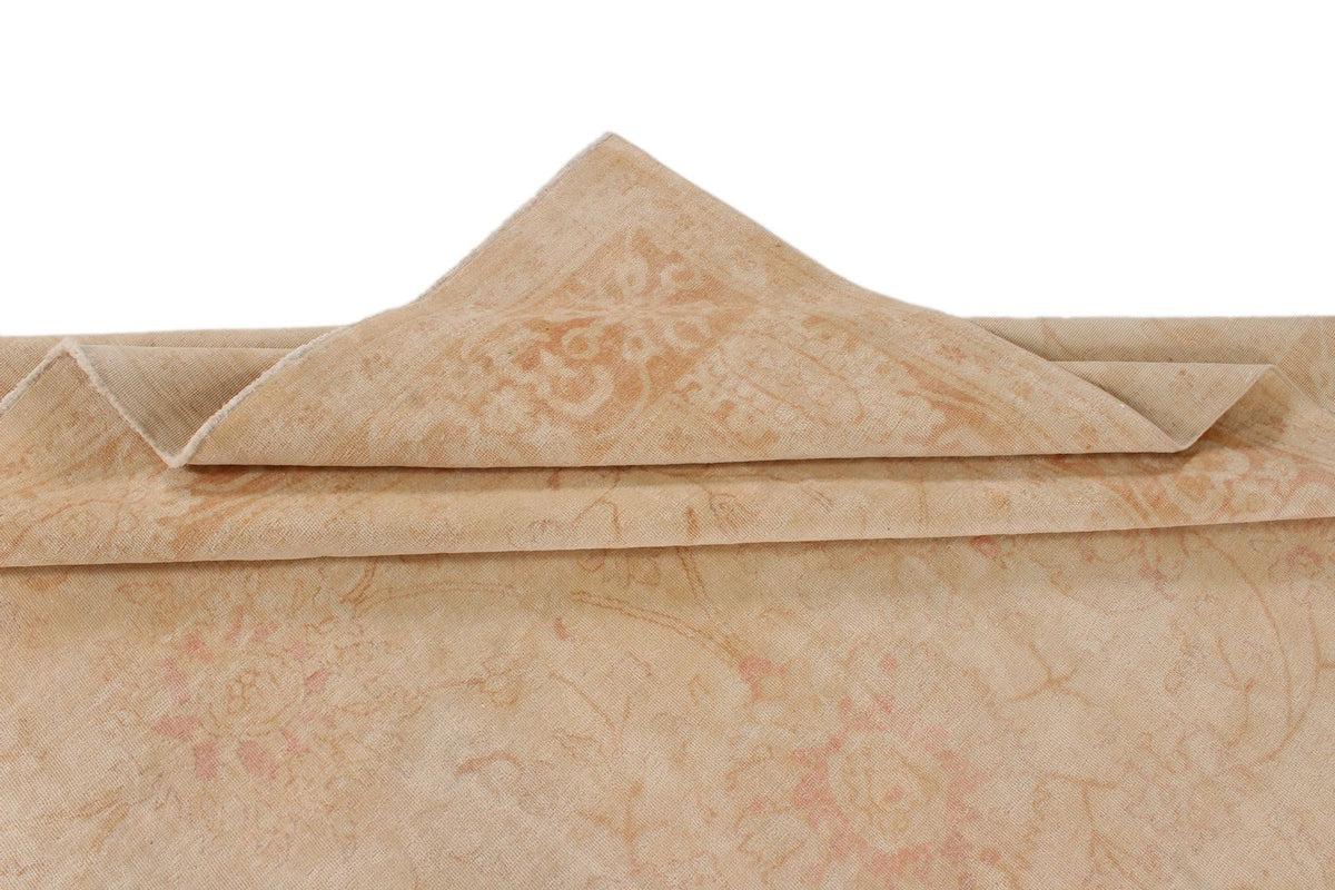 9x12 Beige Turkish Traditional Rug