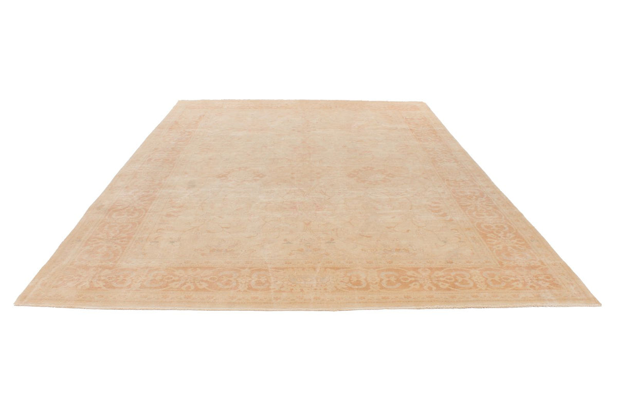 9x12 Beige Turkish Traditional Rug
