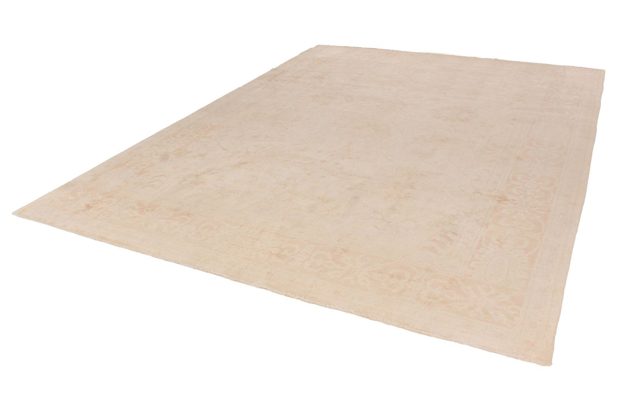 9x12 Beige Turkish Traditional Rug