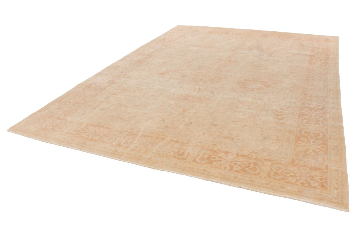 9x12 Beige Turkish Traditional Rug
