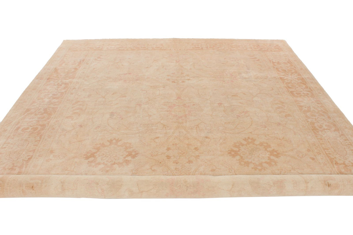 9x12 Beige Turkish Traditional Rug