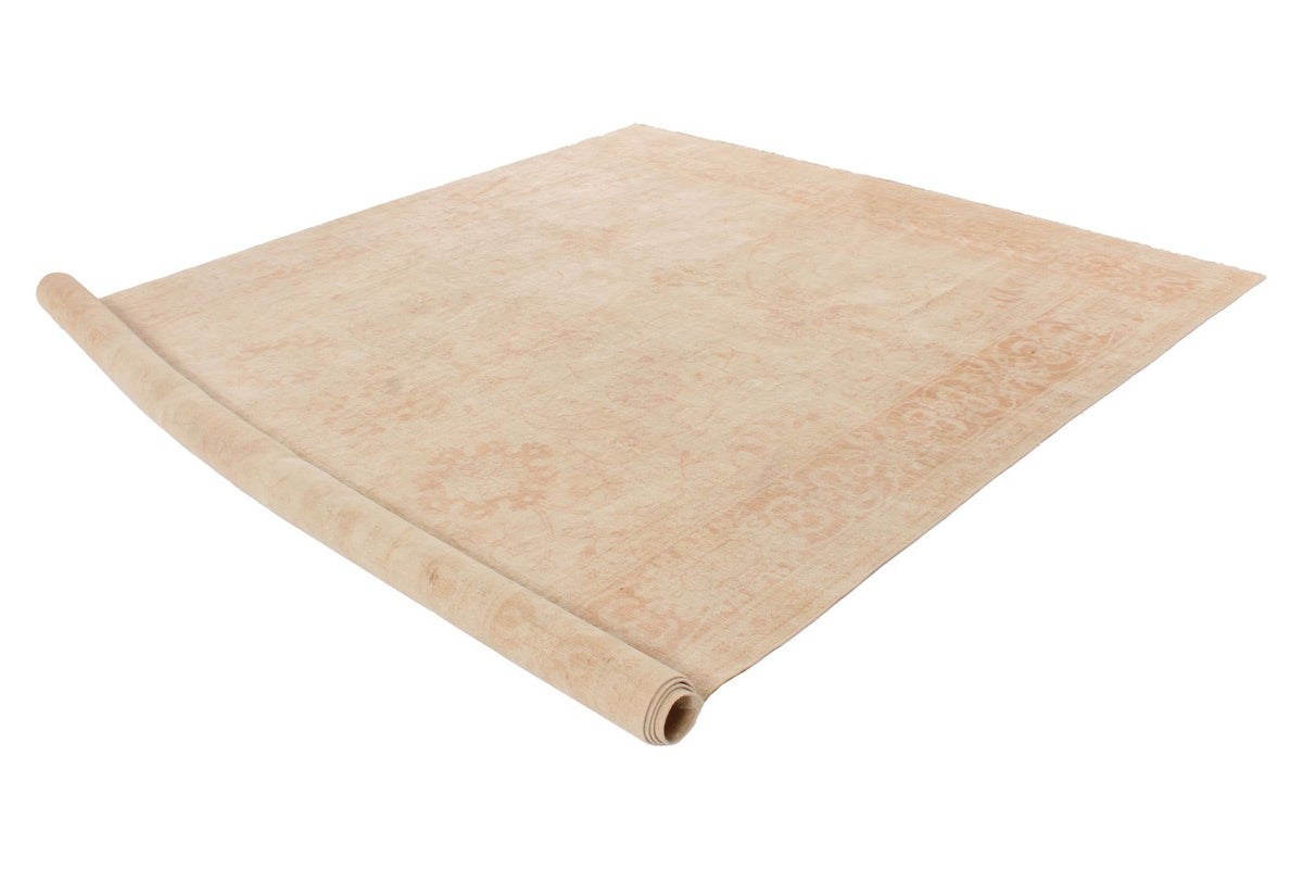 9x12 Beige Turkish Traditional Rug