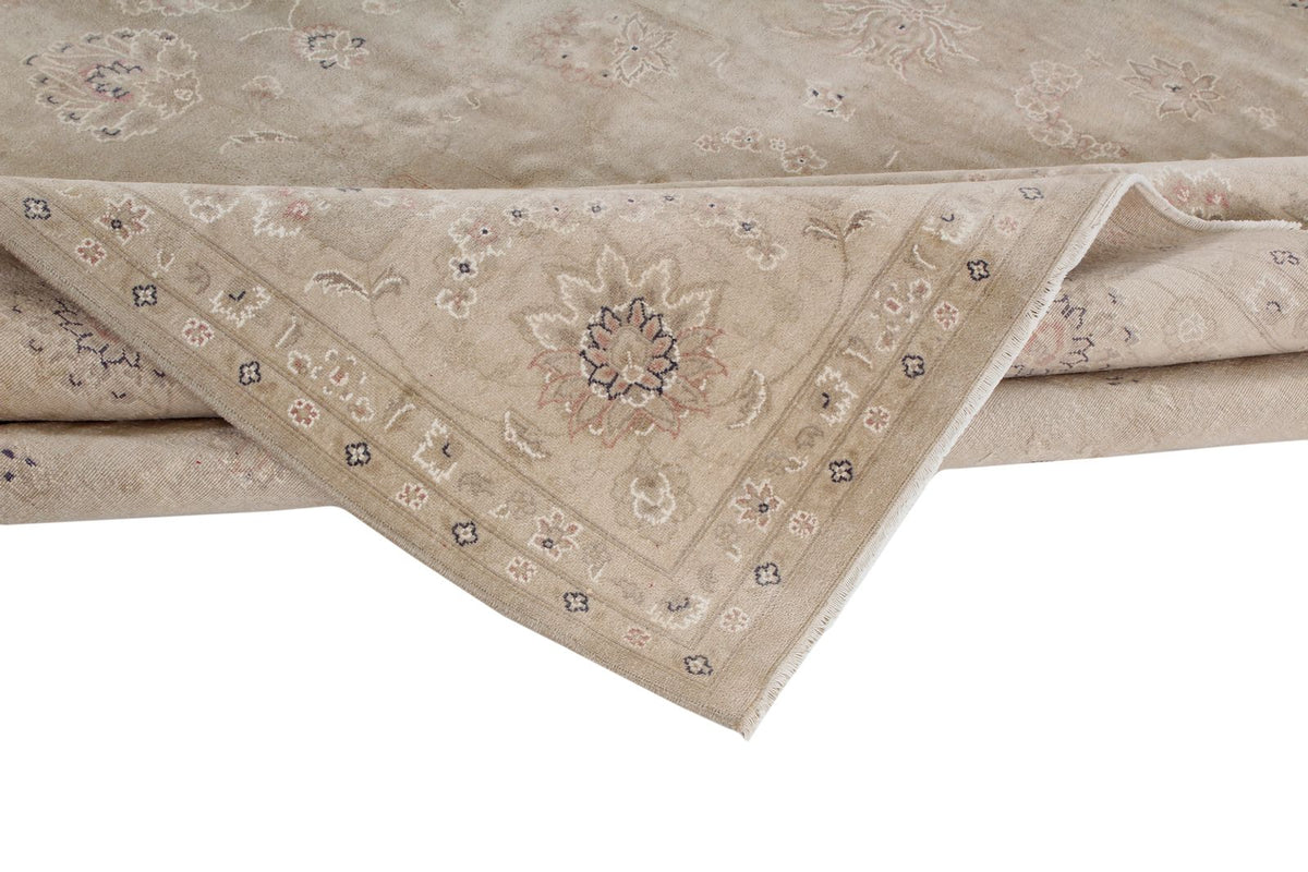 9x12 Navy and Brown Turkish Traditional Rug