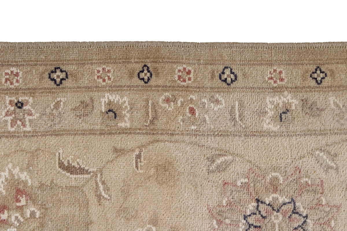 9x12 Navy and Brown Turkish Traditional Rug
