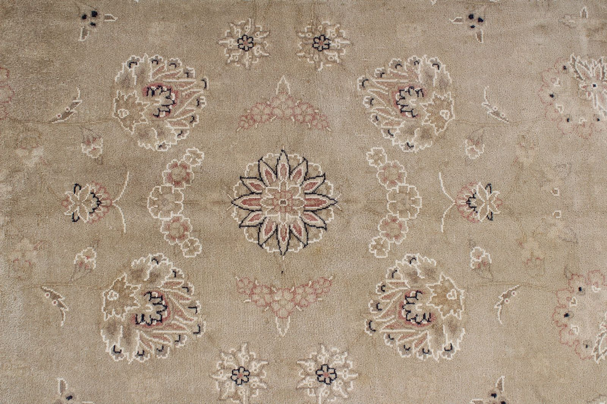 9x12 Navy and Brown Turkish Traditional Rug
